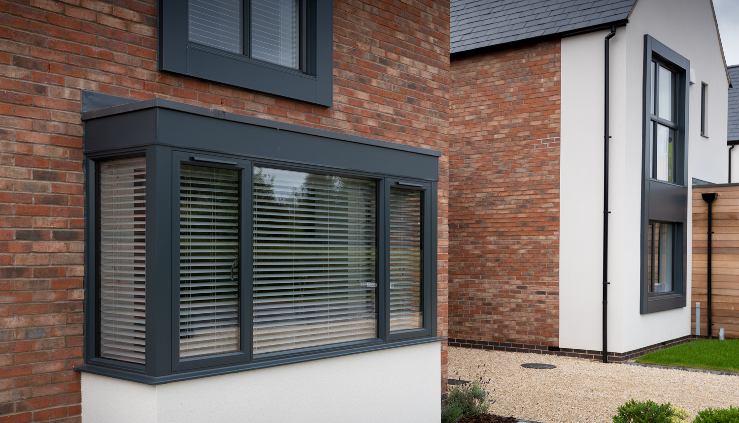 Origin bifold windows on a new modern build