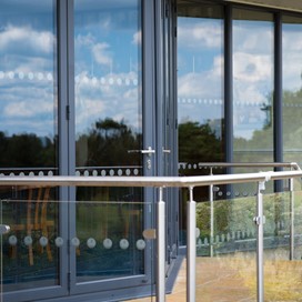 Close up of Origin bifold doors